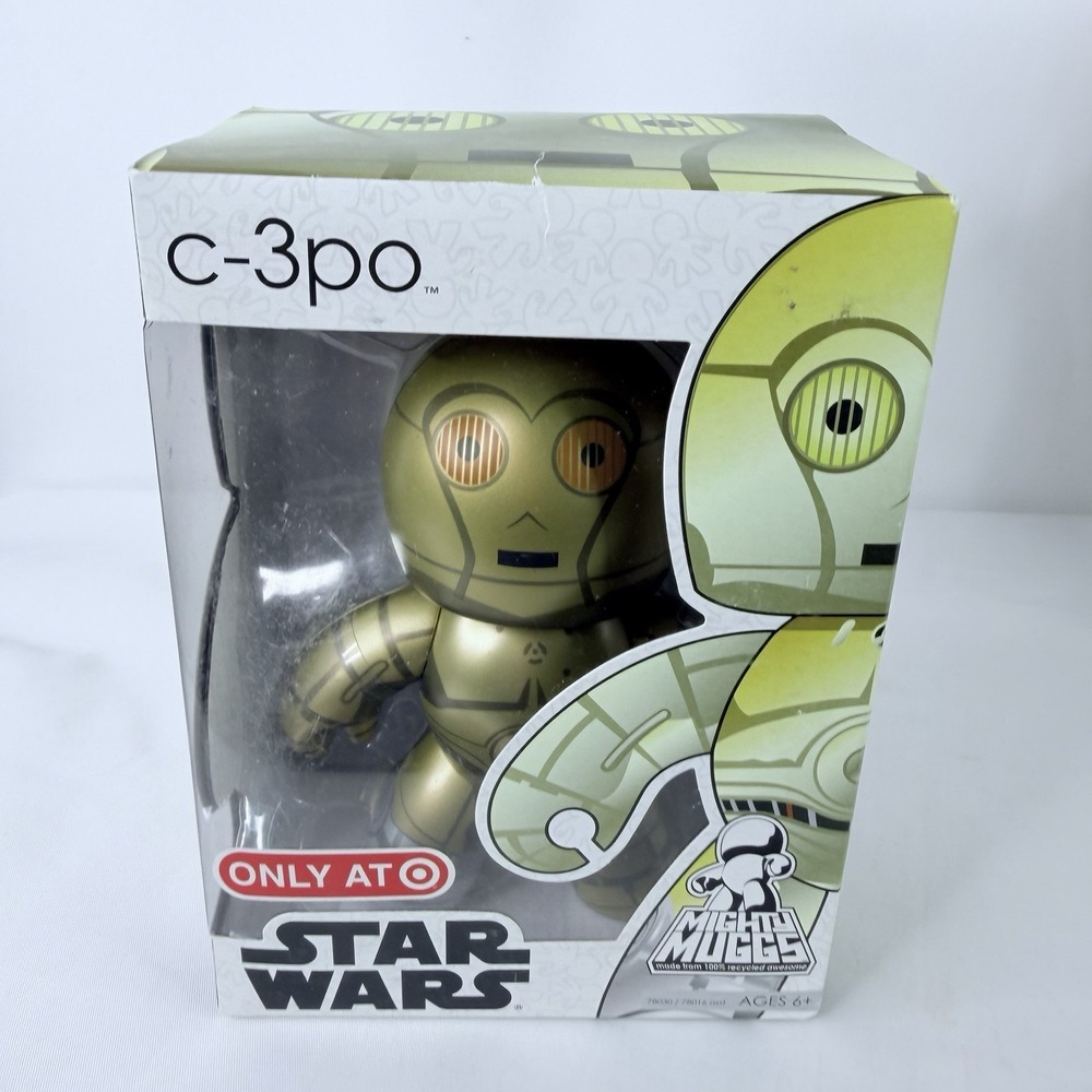 Star Wars Mighty Muggs C-3PO Droid‎ Hasbro Vinyl Figure